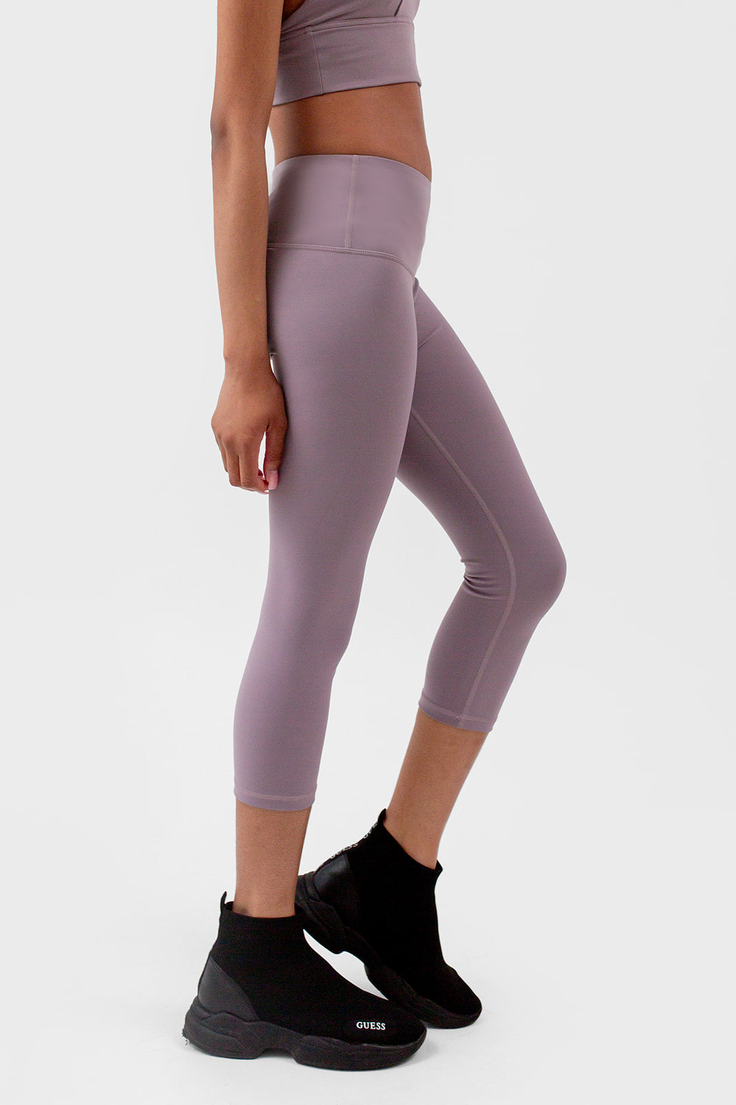 Capri Leggings | Purple