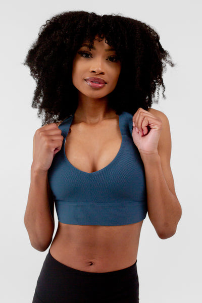 Cross Top | Blue