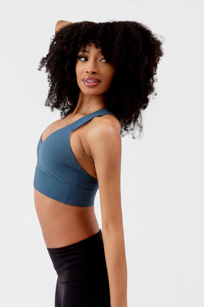 Cross Top | Blue