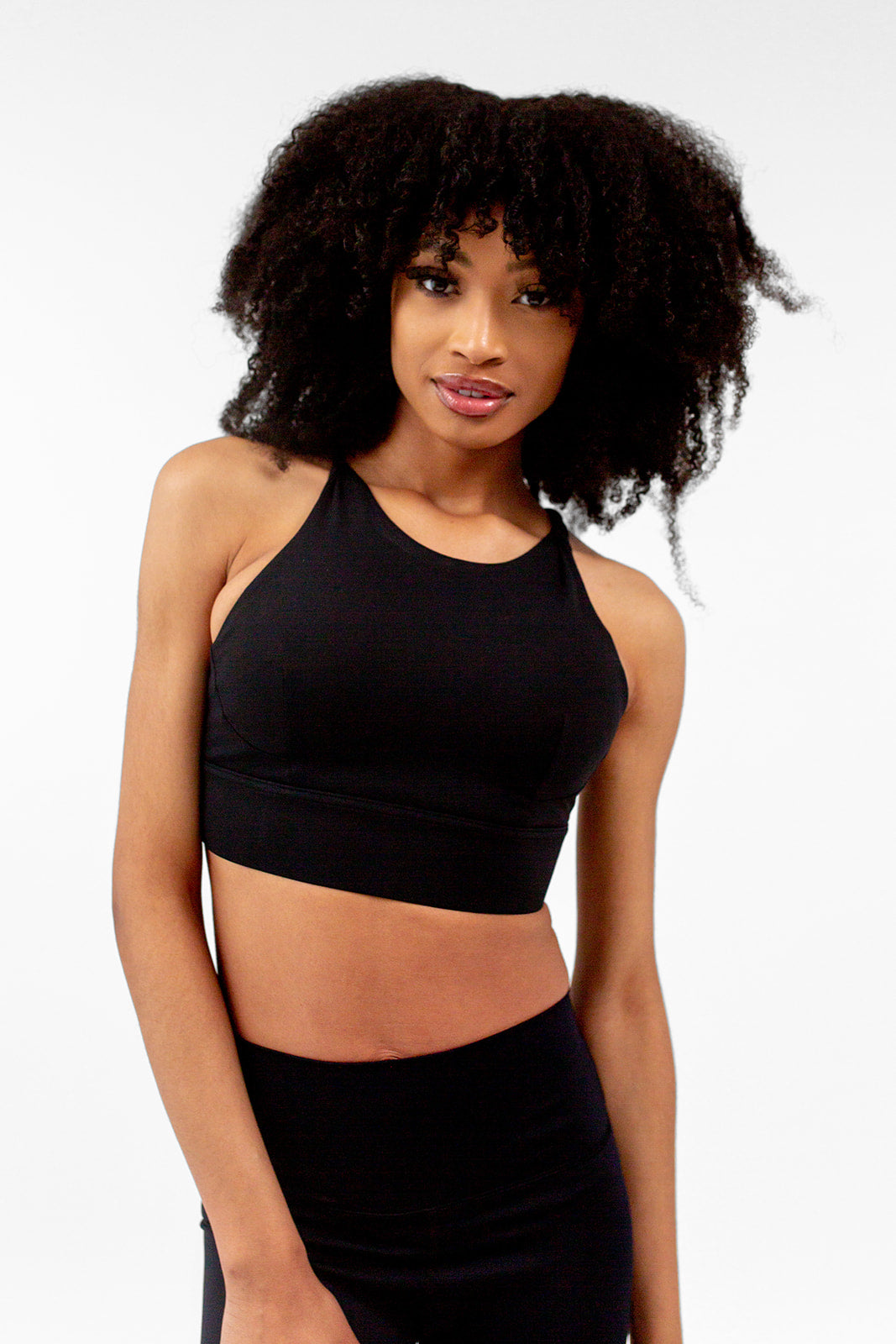 Racerback Top | Black