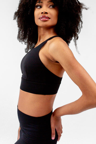 Racerback Top | Black