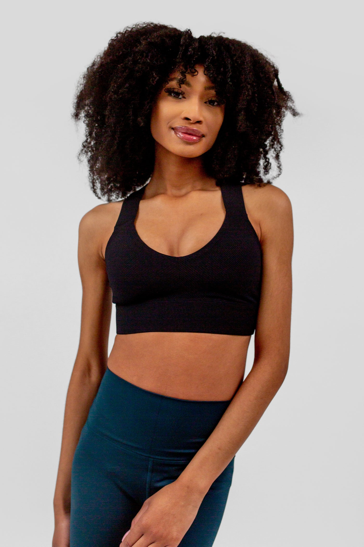 Cross Top | Black