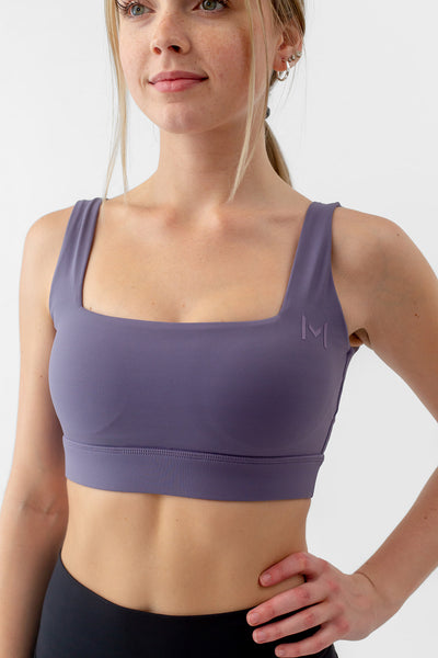 Square Cut Top | Purple