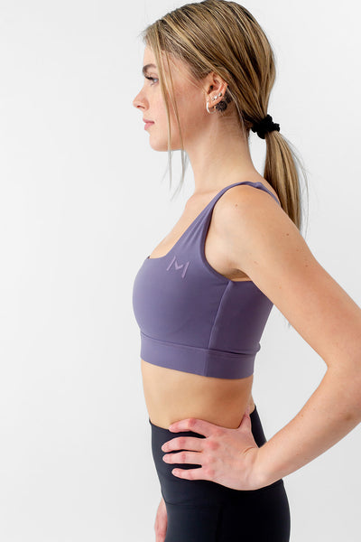 Square Cut Top | Purple