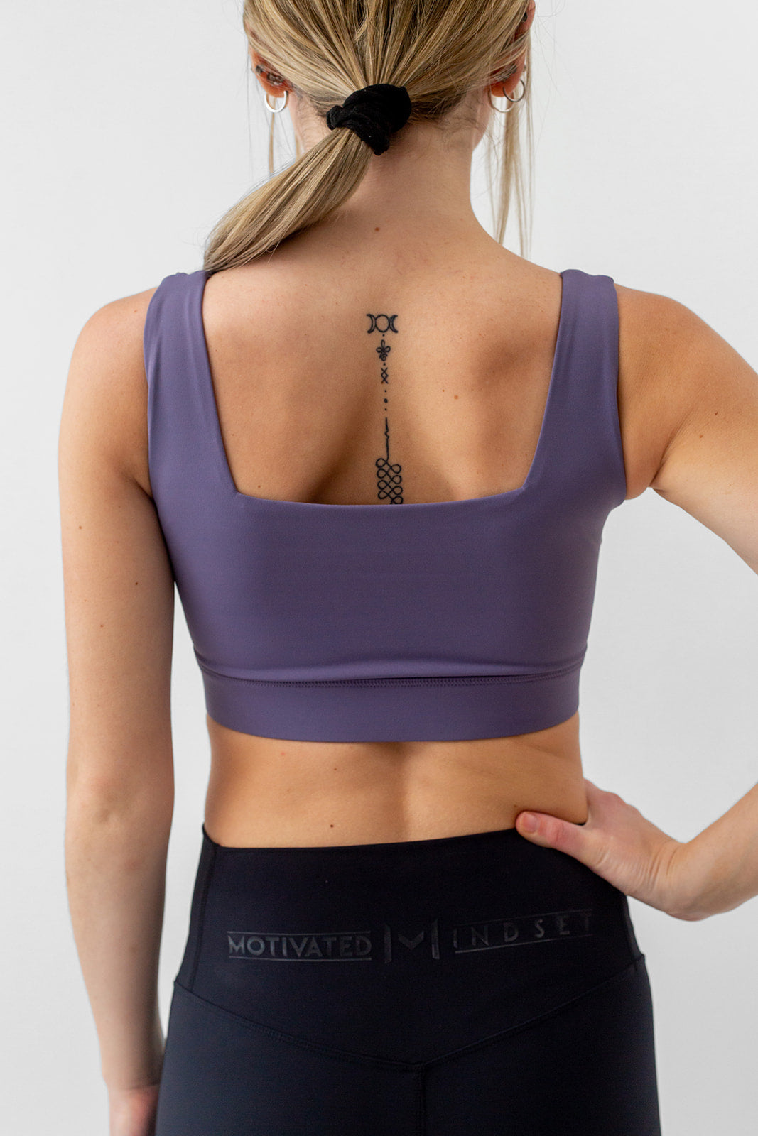 Square Cut Top | Purple