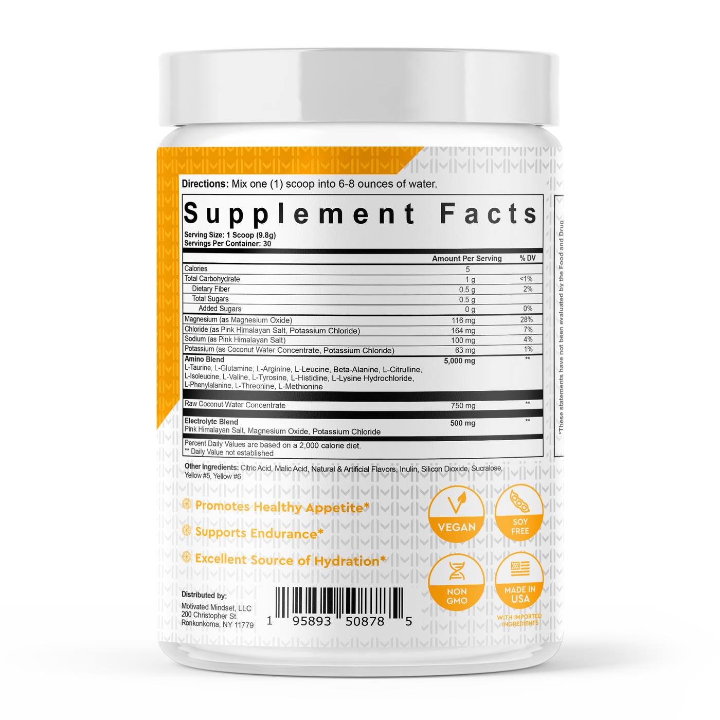 Optimistic Orange - Powder BCAA
