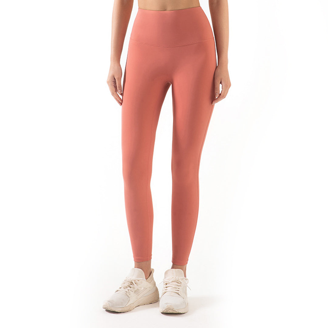 Quad-Flex Leggings - Peach